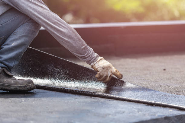 Professional Basement Waterproofing technician working in Saint Paris, OH